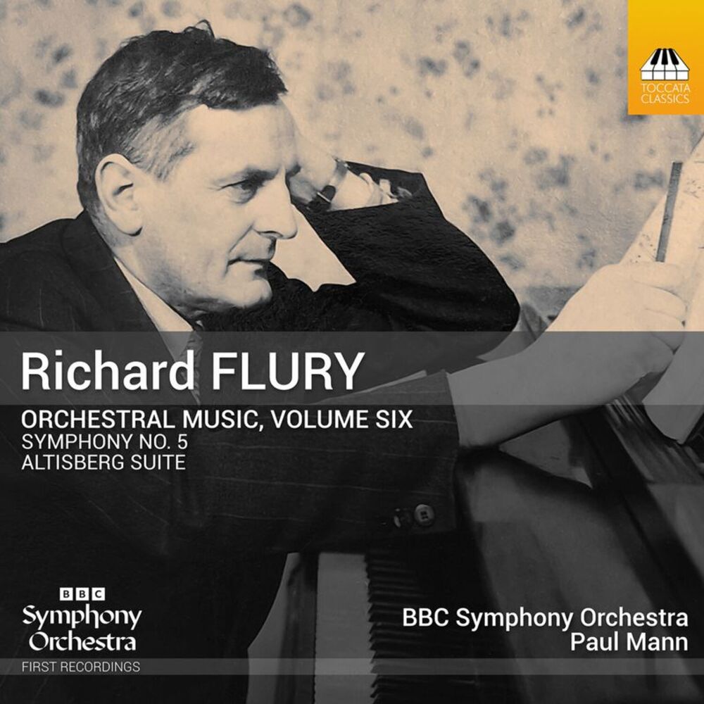 The BBC Symphony Orchestra - Richard Flury: Orchestral Music, Vol. 6  COMPACT